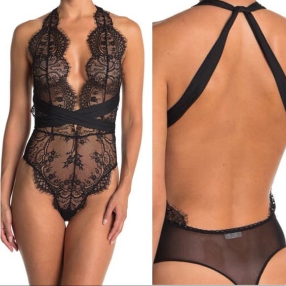 Free People Tops - Free People Show Off Bodysuit Black Combo